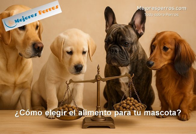 Cómo elegir el alimento para tu mascota